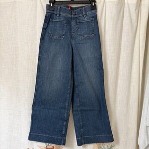 SPANX Dark Blue Flare Jeans